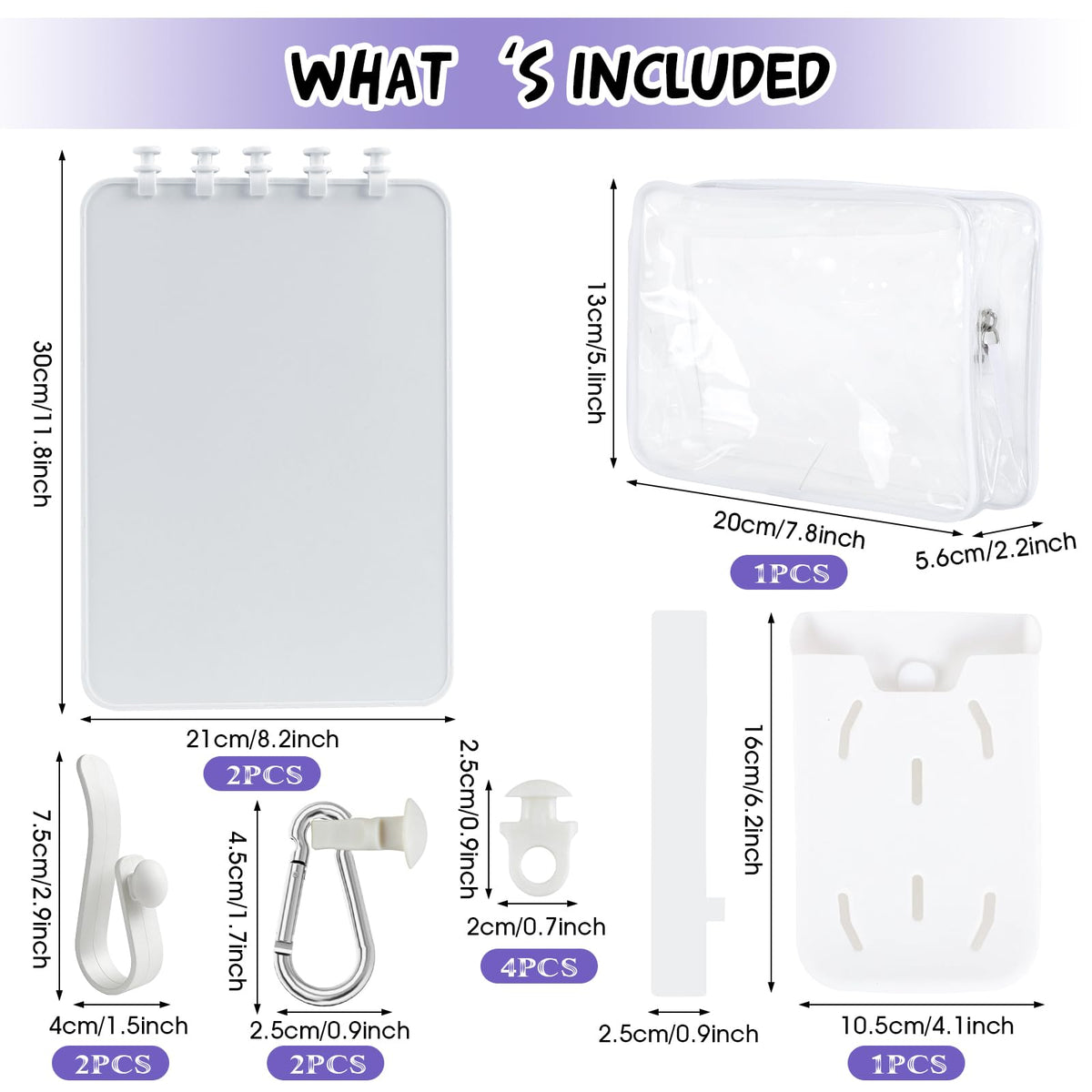EYNDYN hooks and keychains on the bag improve storage and reach