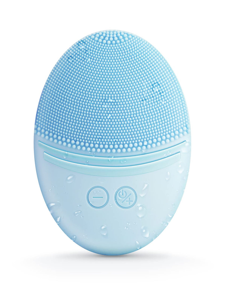 EZBASICS facial cleansing brush silicone soft for gentle cleansing and massage.