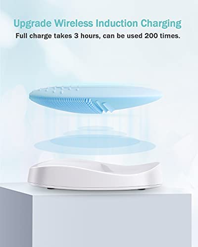 EZBASICS oval handheld design for easy one-handed use during skincare.