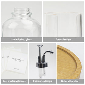 Ezebesta mouthwash labels help customize reminders and usage notes.