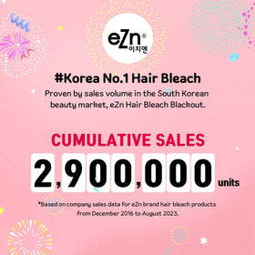 blonde tone finish with refined brassiness using eZn toner.