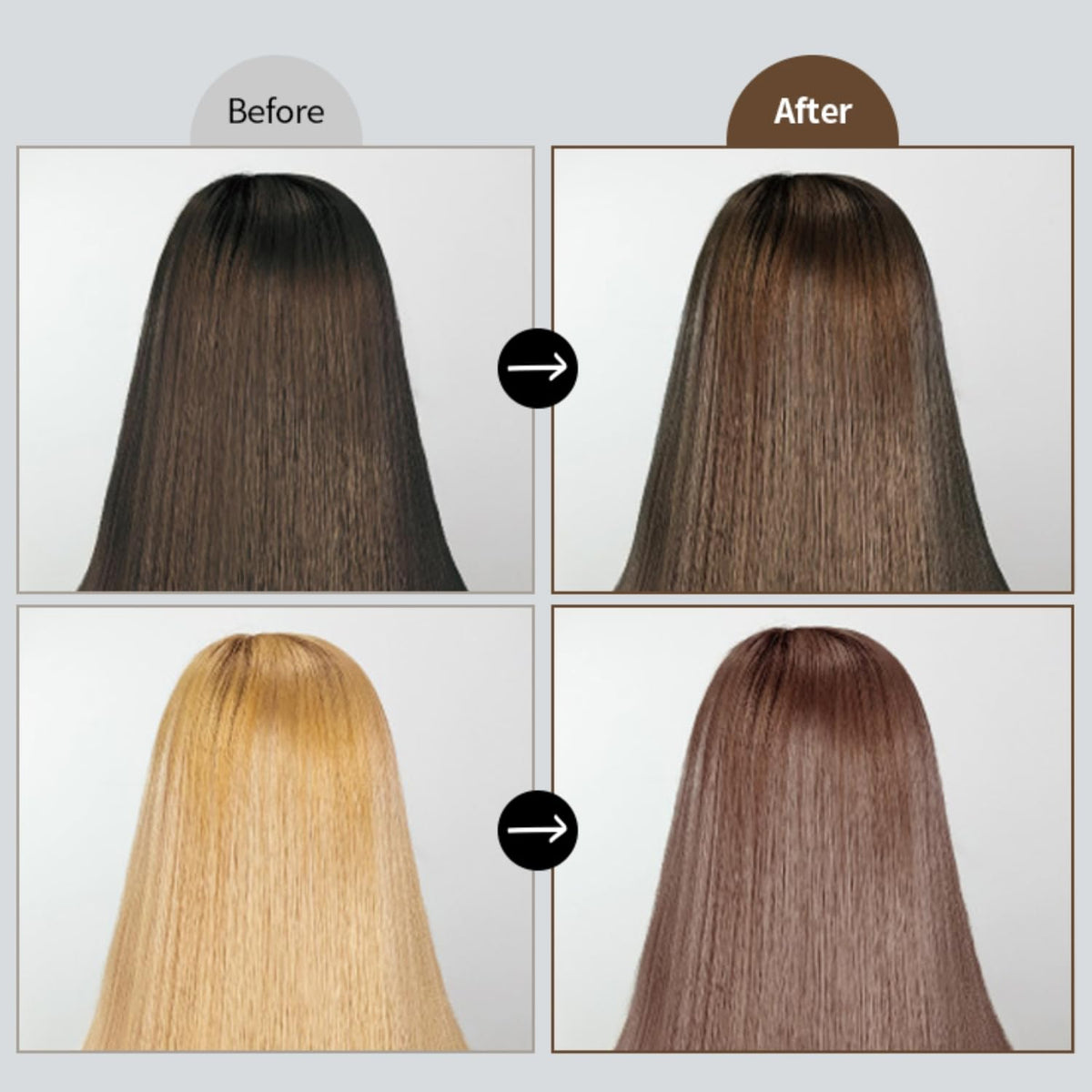 eZn Pudding Hair Dye application process for at-home coloring