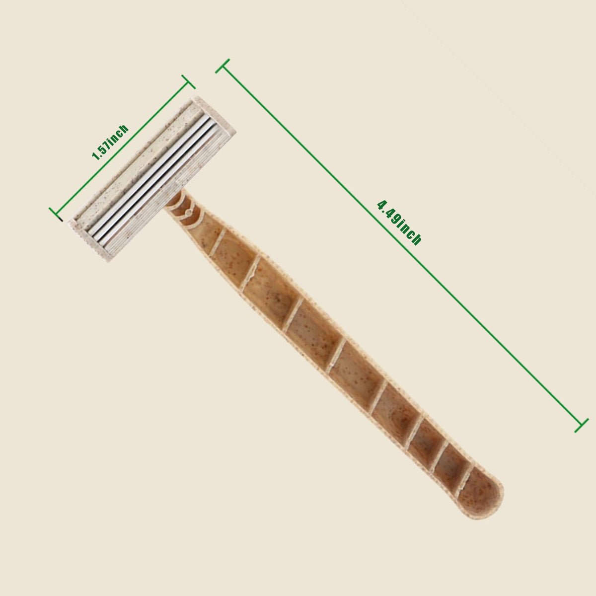 EZTAT2 EZ Disposable Razor easy grip handle for precise control