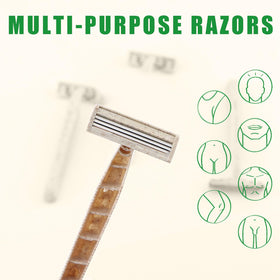 EZTAT2 EZ Disposable Razor smooth legs with minimal irritation