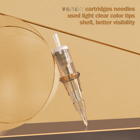 EZTAT2 EZ Tattoo V-System illustration shows reduced ink splash and smoother saturation.