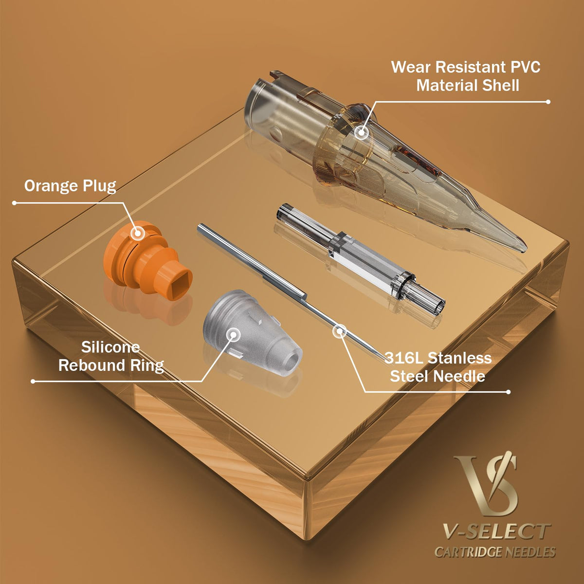 EZTat2 individually packaged cartridges simplify setup and protect sterility