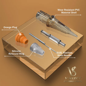 EZTat2 individually packaged cartridges simplify setup and protect sterility