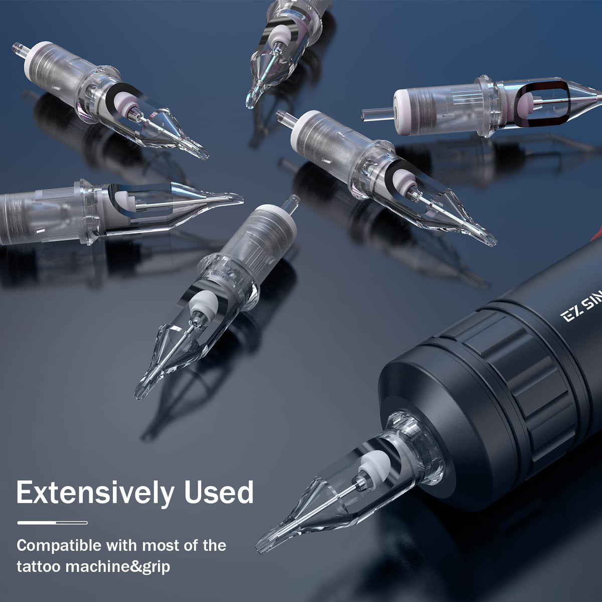EZTAT2 mixed 1203RL-1211RL sizes for varied line and shading.
