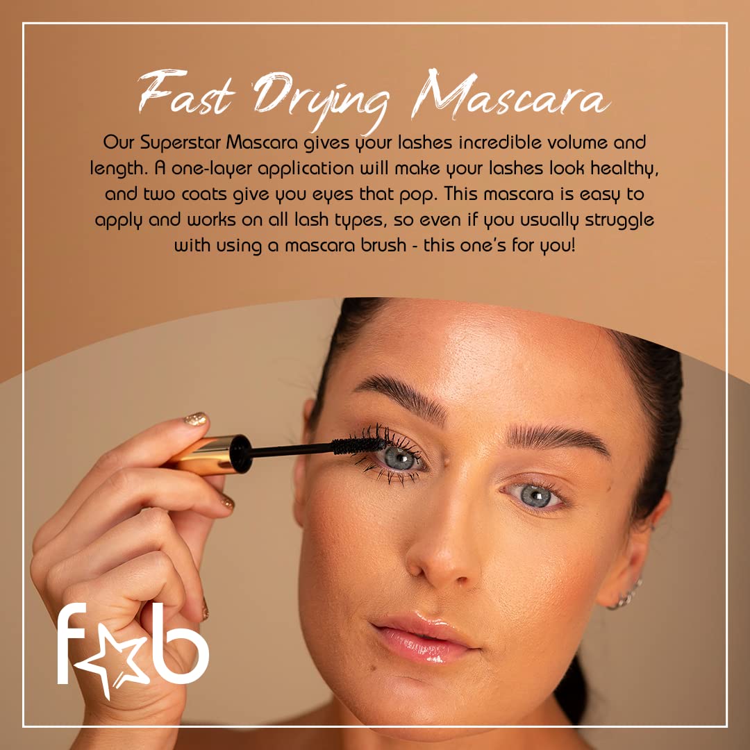 Fab Brows Fab Superstar Mascara with keratin and biotin ingredient detail