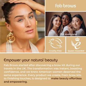 Fab Brows Eyebrow Trimmers beard trim in sample use