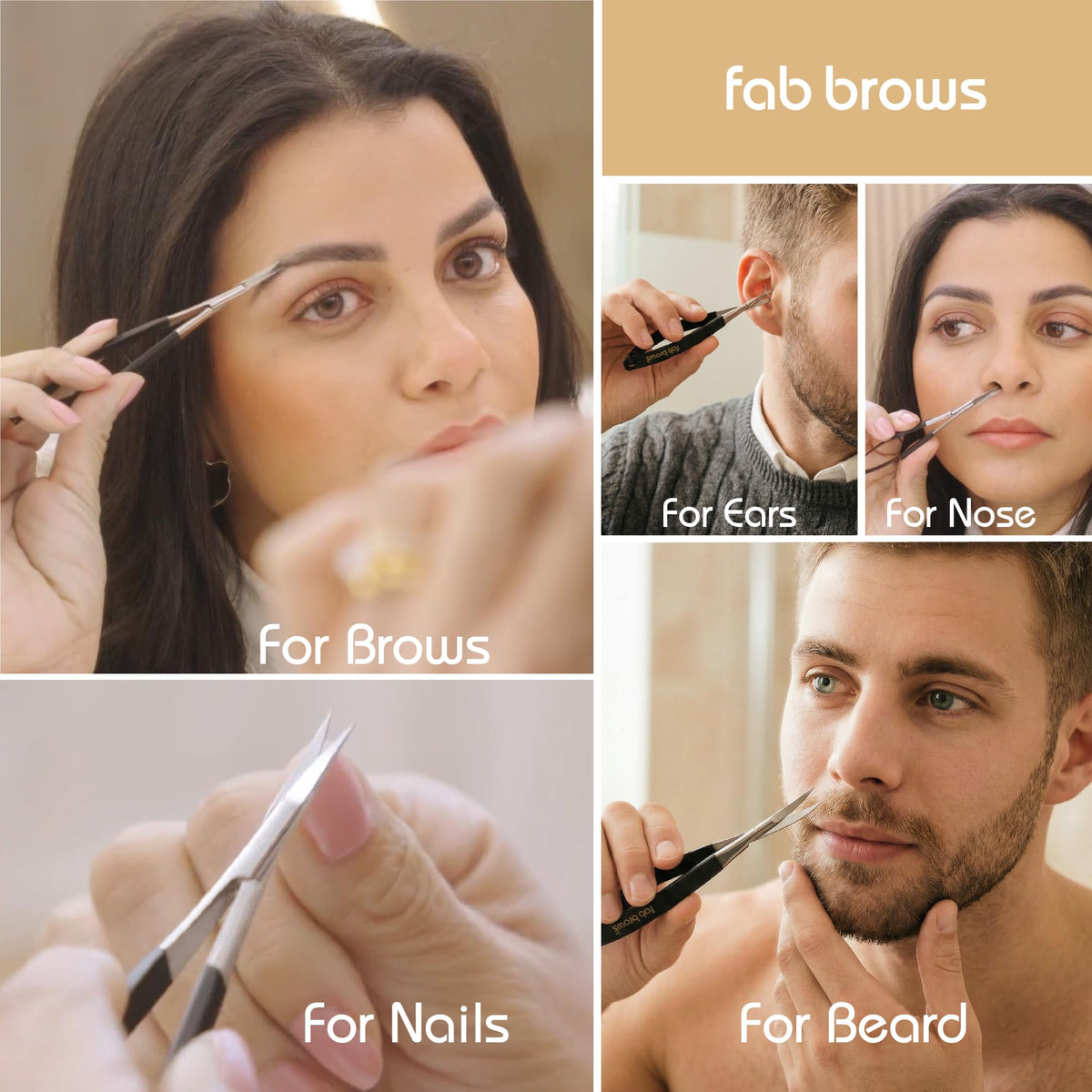 Fab Brows Eyebrow Trimmers nose hair trim capability