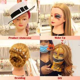 FABA mannequin head fragrance-free option for sensitive users