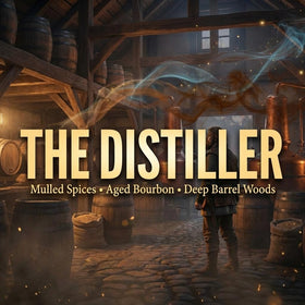 Applying The Distiller beard oil for smoother styling