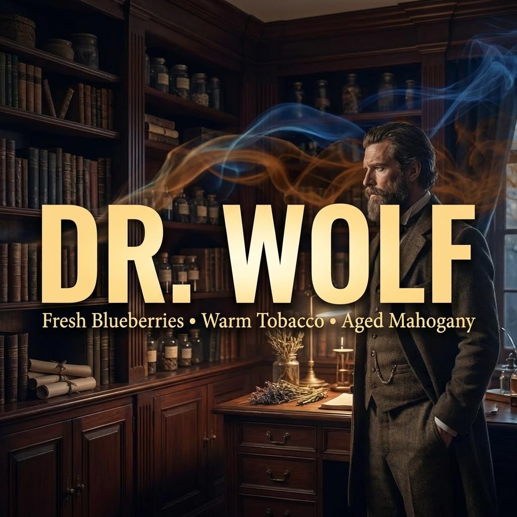 Fable Beard Co. Dr. Wolf with argan oil for strength and shine