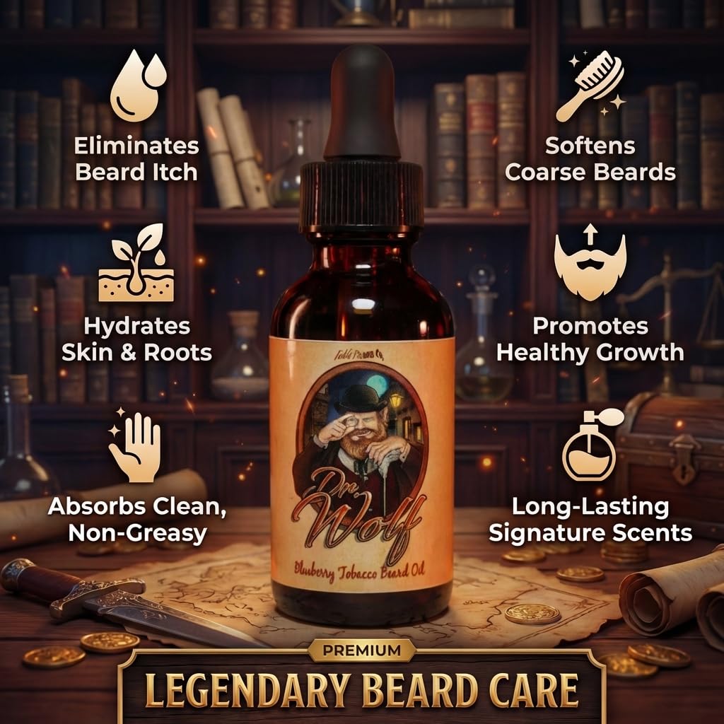 Dr. Wolf bottle showing easy styling and application