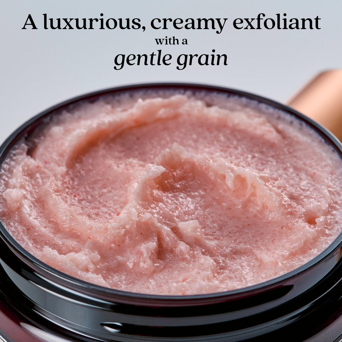 Fable & Mane Wild Ginger scrub creates a gentle lather for a clean scalp.