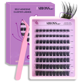 Fablosslashes glueless clusters 10-16mm provide quick, secure eye enhancement.