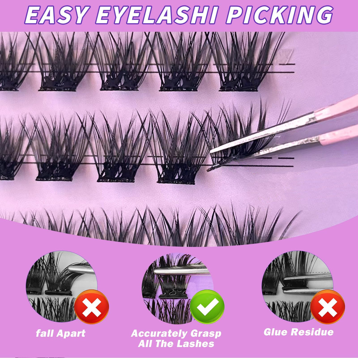 Fablosslashes lightweight fluffy lashes feel natural and comfortable all day