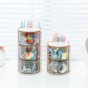 FABROK desktop vanity organizer enhances room organization.