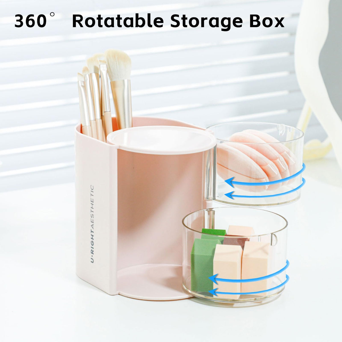 FABROK small jewelry box in pink for necklaces and earrings storage.