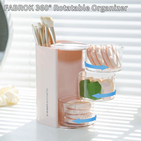 FABROK small jewelry box stores earrings and necklaces securely.