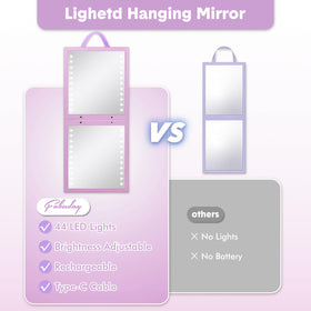 Fabuday LED brightness control helps tailor lighting for makeup and costume checks.