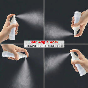 FaceBucks easy-fill funnel inside for quick, clean refills.