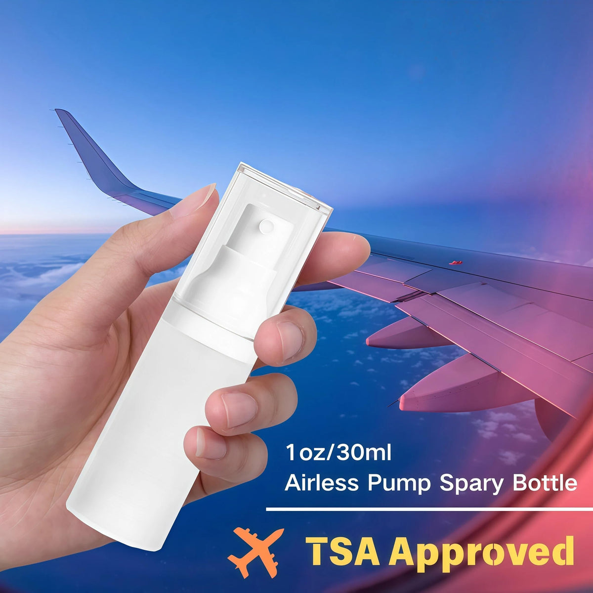 FaceBucks toner-mist bottle ready for skincare on the move.