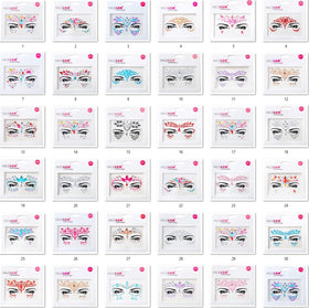 FaceGem London 32pcs random designs pack for versatile festival looks.