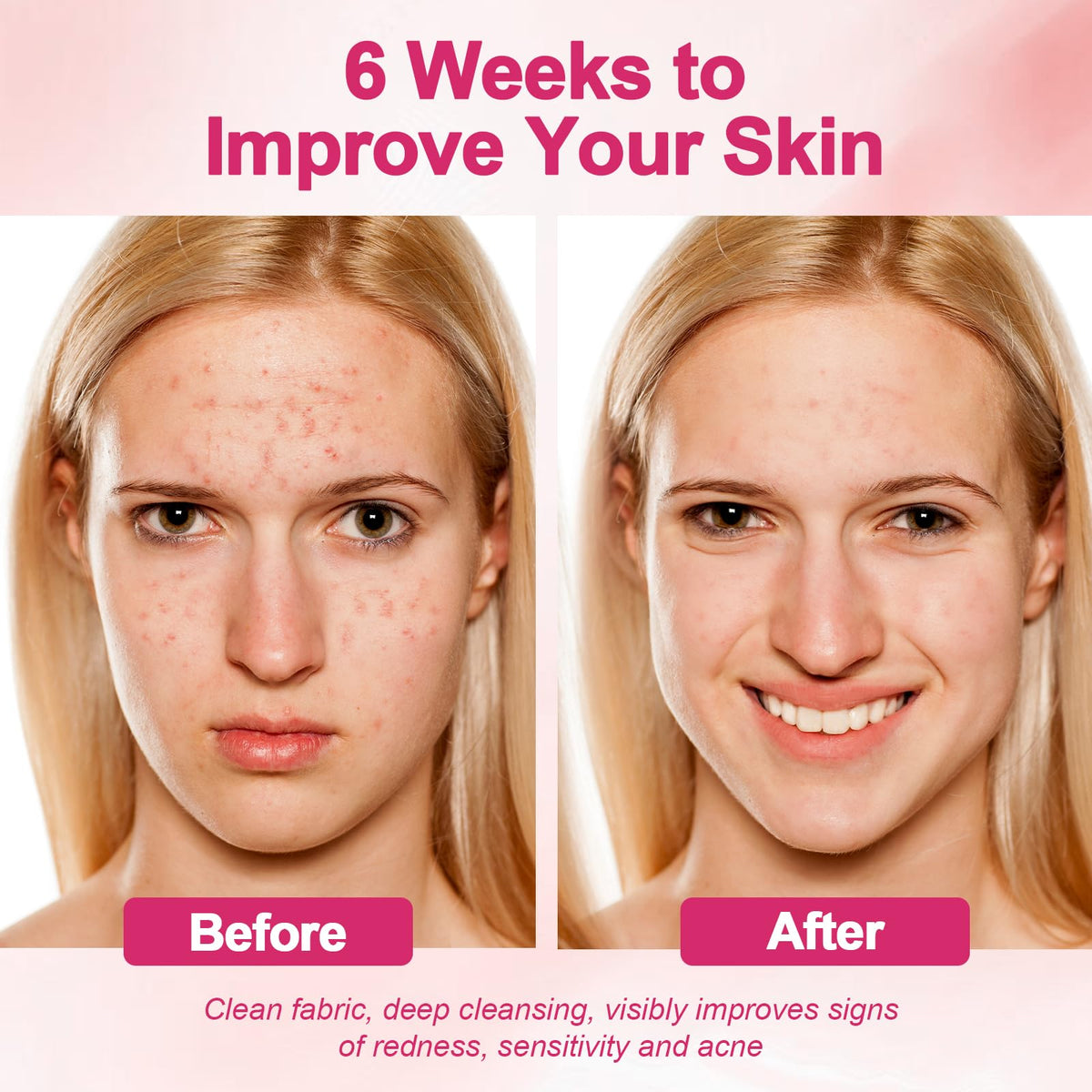 FACEMADE biobased towelettes offering absorbency for quick drying and makeup removal.