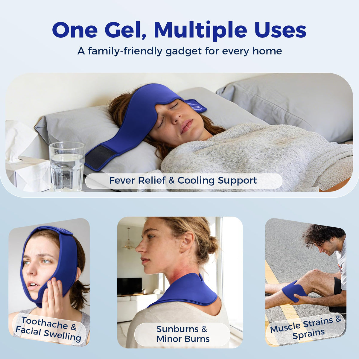 FACEMOON eye mask for bedtime use promotes a calmer pre-sleep routine.