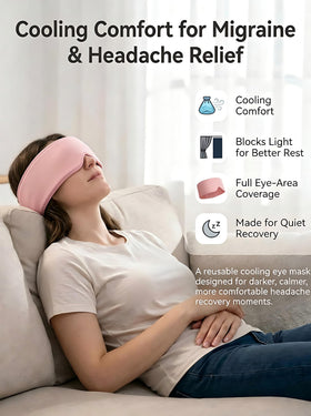 FACEMOON adjustable strap provides a snug fit for all head sizes.