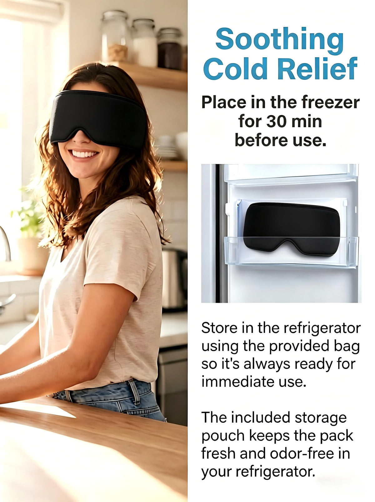 FACEMOON eye pack suitable for family use at home