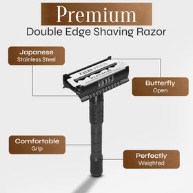 FACON butterfly-open head design for quick blade changes.