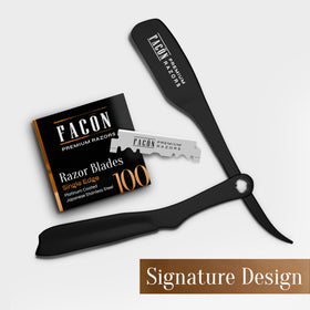 FACON razor kit storage case keeps blades and razor organized.