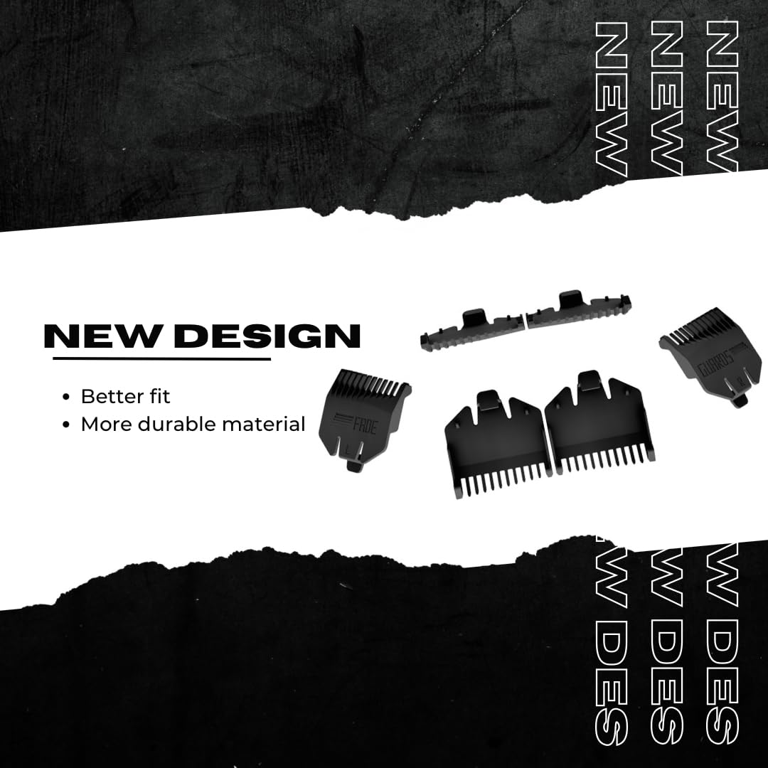 Fade Guards three-in-one guard for fast home haircuts.