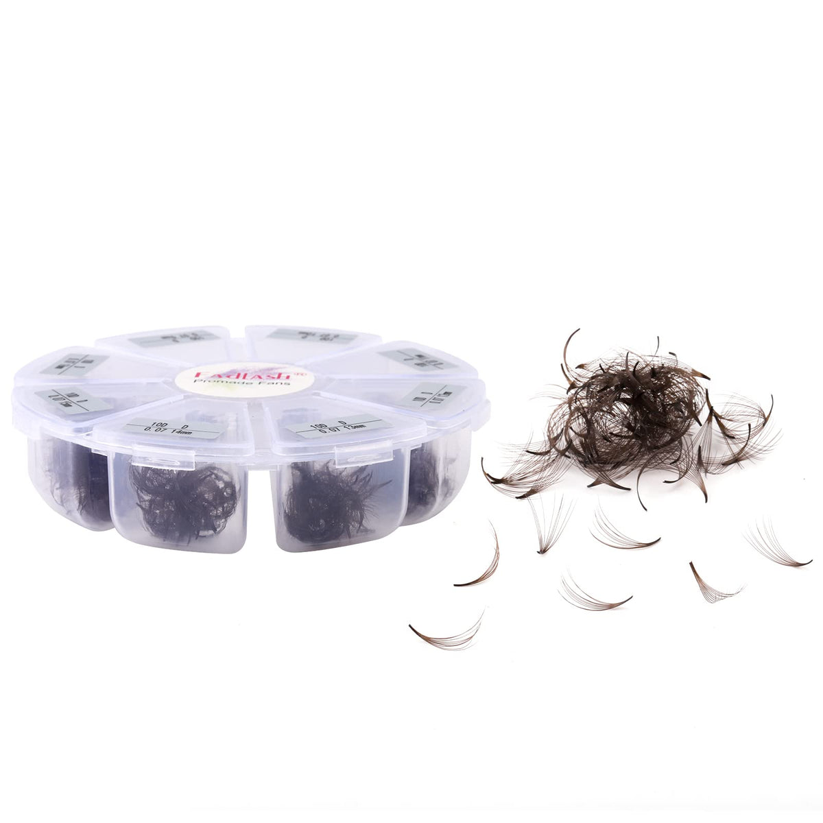 FADLASH 7D-16mm range supports natural to dramatic lash sets