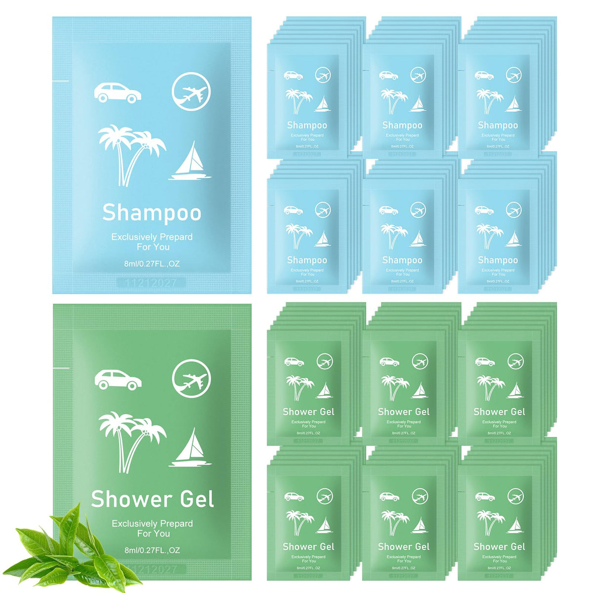 fafortune bulk hygiene kit 50 sets for easy donation and guest care.