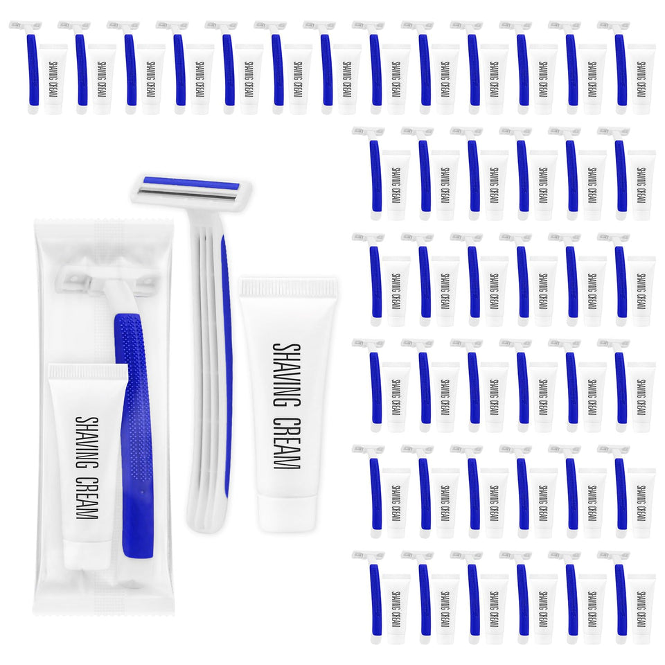 fafortune disposable razors bulk wrapped for hygienic hotel use