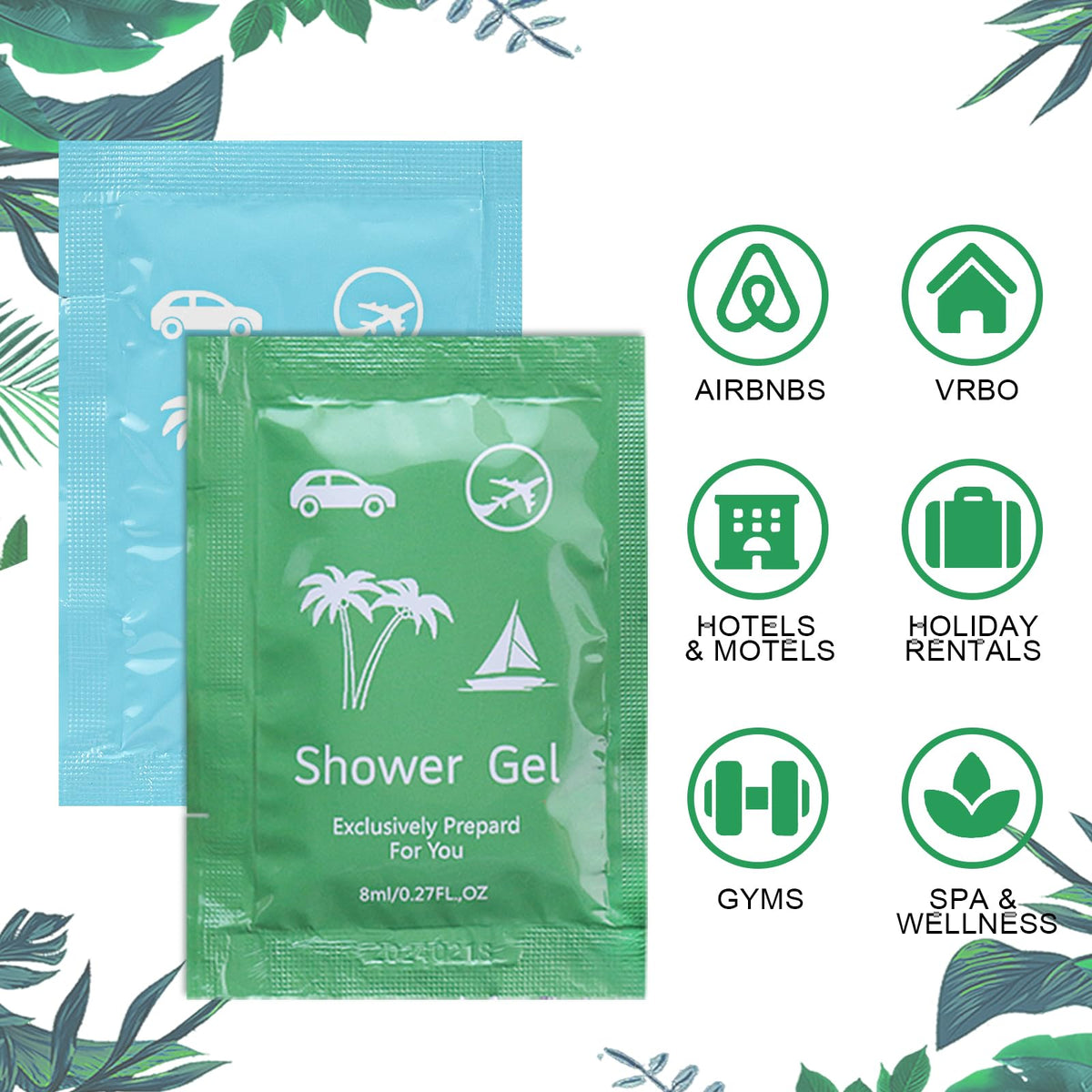 fafortune hotel supplies travel pack for guest amenities.