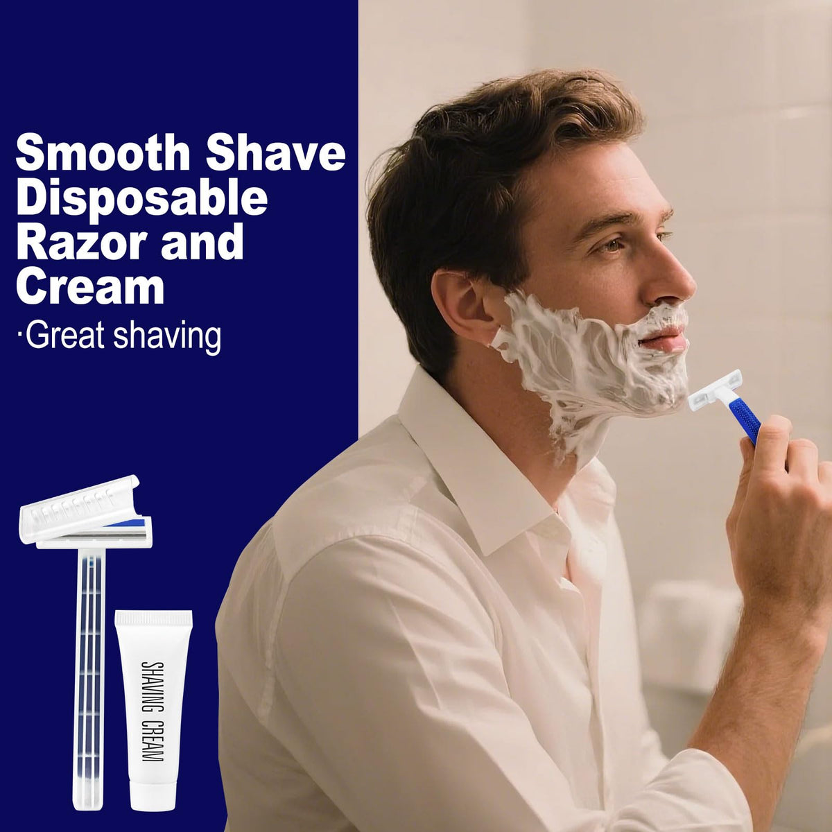 fafortune travel and shelter essentials razor set for guests