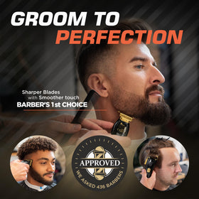 Fagaci all-in-one hair cutting set for versatile home styling.