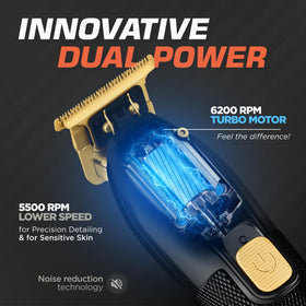 Fagaci barber clippers with precise cut capabilities for sharp fades.