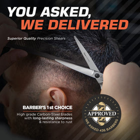 Fagaci barber kit with compact, on-the-go design for trims.