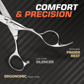 Fagaci multi-purpose shears suit hair and beard styling.