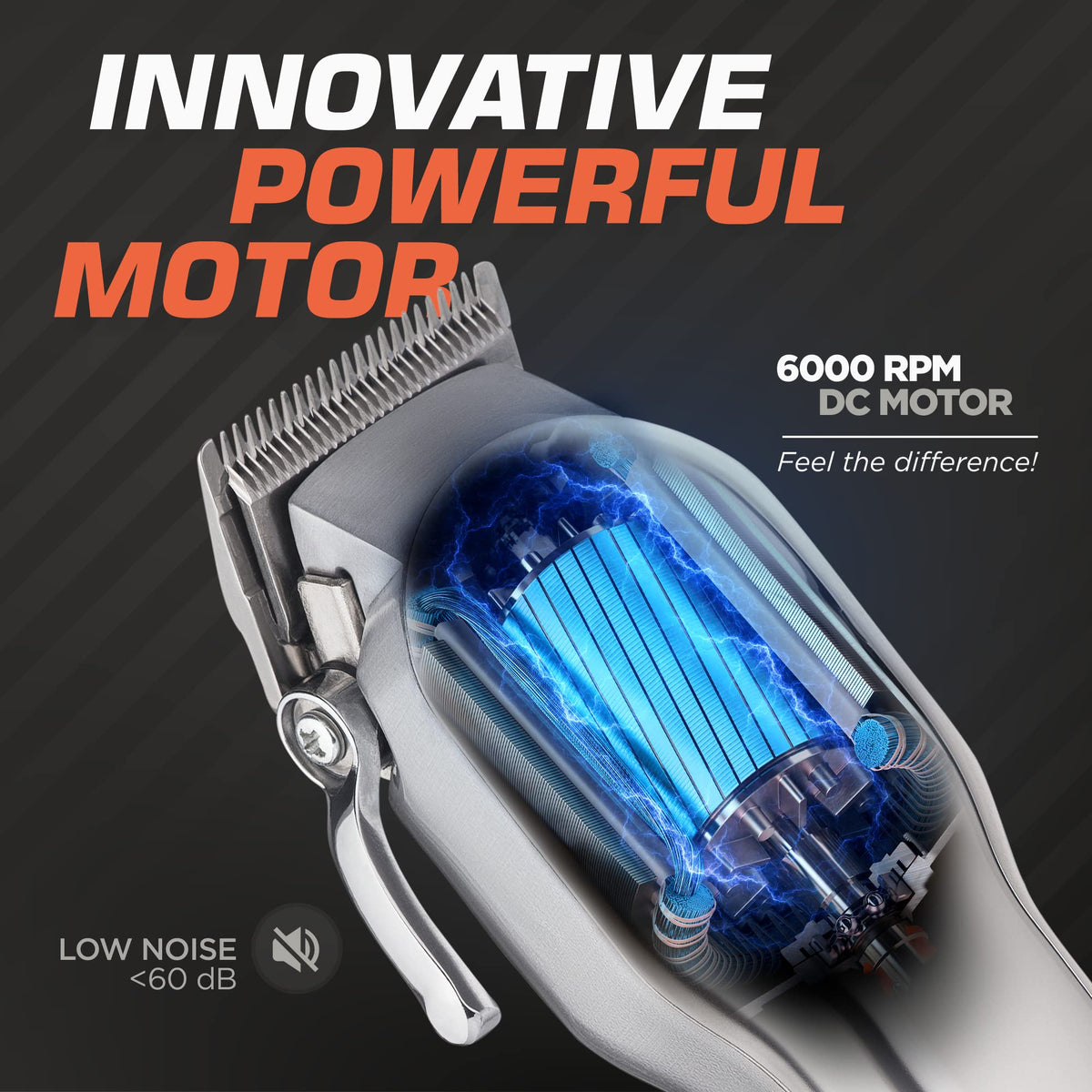 Fagaci 2500mAh battery demonstrates long runtime on a single charge.