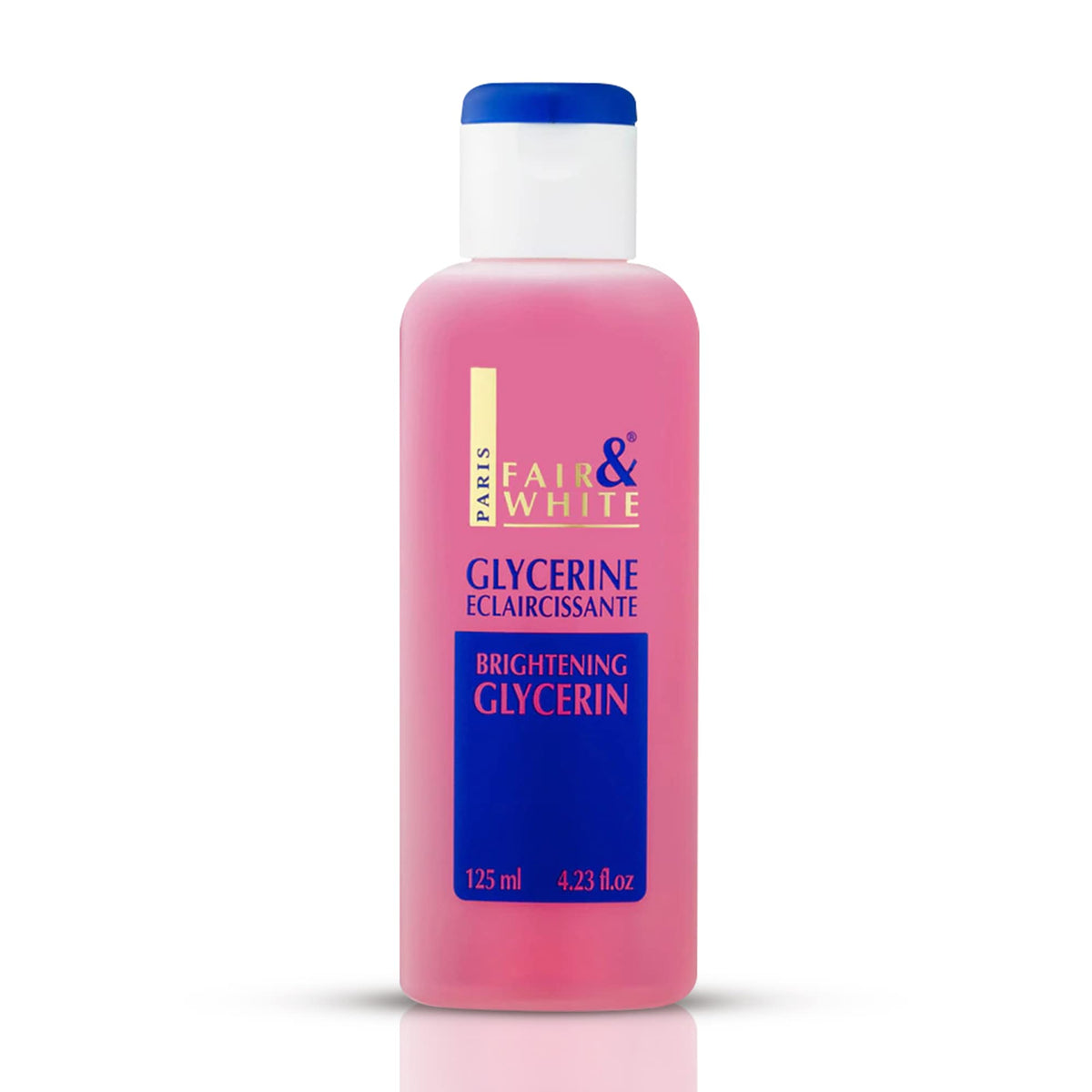 Fair and White Original Glycerin bottle front showcases hydration-friendly formula for daily use.
