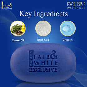 Apricot seed powder close-up highlights gentle exfoliation by FAIR & WHITE