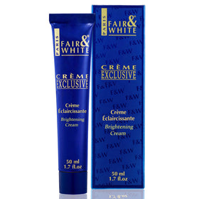 FAIR & WHITE Exclusive Cream jar close-up for radiant skin.