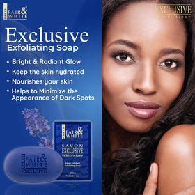 Glycerin-rich formula from FAIR & WHITE keeps skin moisturized during wash